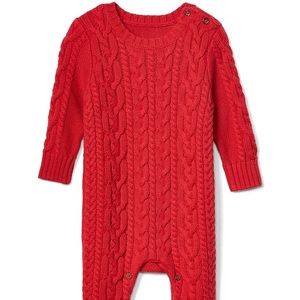 Baby Gap cable knit sweater suit!